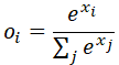 Softmaxの計算式